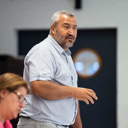 Mohamed Boulakdour, directeur du Centre Social Kergomard de Verdun